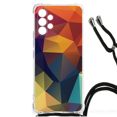Samsung Galaxy A13 4G Shockproof Case Polygon Color Samsung Galaxy A13 4G Shockproof Case Polygon Color