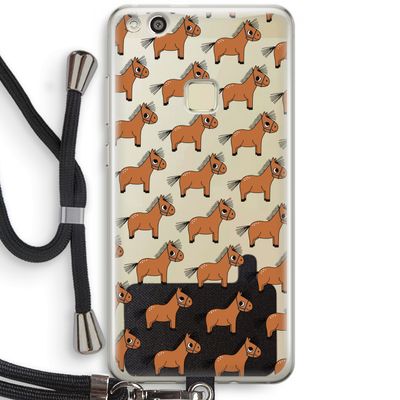 Pony: Huawei Ascend P10 Lite Transparant Hoesje met koord