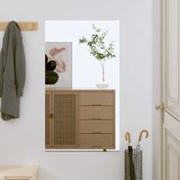 VidaXL Wandspiegel 50x80 cm rechthoekig glas VidaXL Wandspiegel 50x80 cm rechthoekig glas