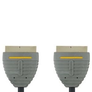 Bandridge SCART Kabel | SCART Male naar SCART Male | 2 m | Blauw | 1 stuks - BVL7102 BVL7102