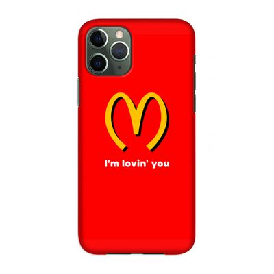 I'm lovin' you: Volledig geprint iPhone 11 Pro Hoesje
