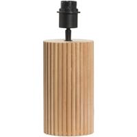 Leen Bakker - Lampvoet Riv - Naturel - E27 - 31xØ12 Cm - Hout - Bruin