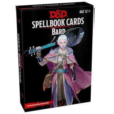 D&D 5.0 Spellbook Cards - Bard