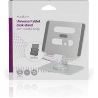 Tablet Standaard | Standaard | Draai- en Kantelbaar | Zilver - thumbnail