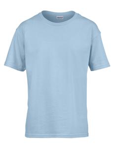 Gildan G64000K Softstyle® Youth T-Shirt - Light Blue - XS (104/110)