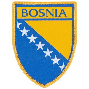 Bosnië & Herzegovina Badge (9x 6,5cm)