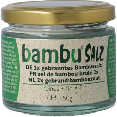 Bambu Salz bambusalz fijn 2x gebrand