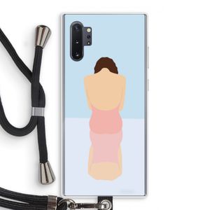 Mirror: Samsung Galaxy Note 10 Plus Transparant Hoesje met koord