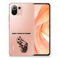 Xiaomi Mi 11 Lite | 11 Lite 5G NE Silicone-hoesje Gun Don&apos;t Touch My Phone