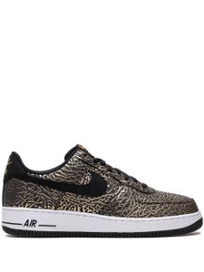 Nike baskets Air Force 1 en cuir - Noir