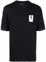 Neil Barrett t-shirt Flag Bolt - Noir