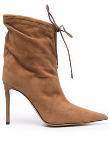 Alexandre Vauthier bottines à bout pointu - Tons neutres