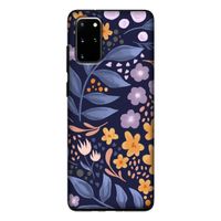 Flowers with blue leaves: Samsung Galaxy S20 Plus Tough Case