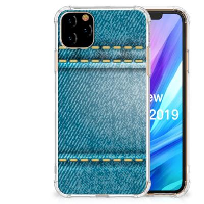 Apple iPhone 11 Pro Max Anti Shock Bumper Case Jeans Apple iPhone 11 Pro Max Anti Shock Bumper Case Jeans