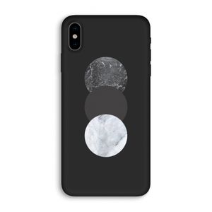 Marmeren cirkels: iPhone X Biologisch afbreekbaar hoesje