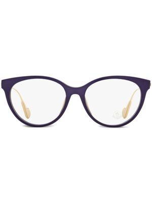 Moncler Eyewear lunettes de vue Pantos à monture papillon - Violet