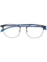 BOSS lunettes de vue à monture carrée - Bleu - thumbnail