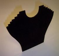 Kettingpresentatie bxh 23x24cm zwart