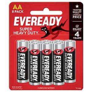 Eveready SHD AA batterij (penlite) Zink-kool 1.5 V 8 stuk(s)