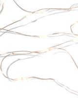 HEMA Lichtsnoer 3m met 30 LED lampjes zilverdraad voor binnen (wit)