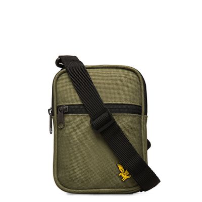 Lyle & Scott Core Mini Messenger Lichen Green