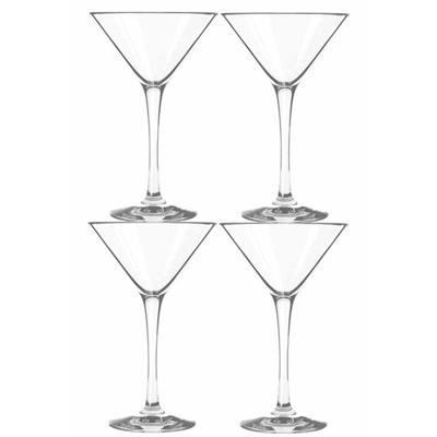 Royal Leerdam Cocktailglazen - 4x stuks - martini - glas - 250 ml - Cosmopolitan