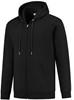 Starworld SW290 Unisex Full Zip Hooded Jacket - Deep Black - 3XL