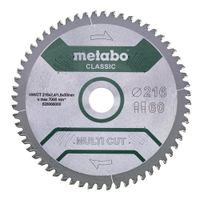 Metabo Accessoires Cirkelzaagblad | "Multi Cut Classic" | 305x30mm | Z80 FZ/TZ 5° neg - 628286000 - thumbnail