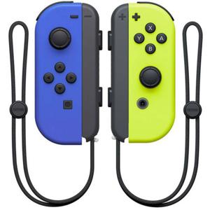 Nintendo Switch Joy-Con 2er-Set blau/neon-gelb Controller Nintendo Switch Blauw, Neon-geel