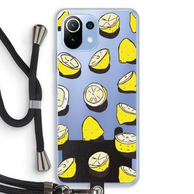 When Life Gives You Lemons...: Xiaomi Mi 11 Lite Transparant Hoesje met koord