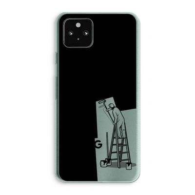 Musketon Painter: Google Pixel 5a 5G Transparant Hoesje
