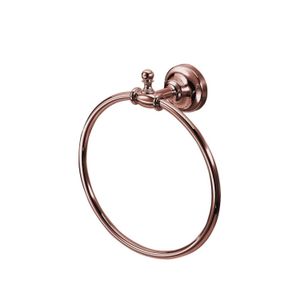 Handdoekhouder Sapho Perla Rond 18x22.3 cm Rose Goud