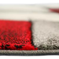 Karpet24 Brilliance Rood - Elegant Vloerkleed voor een Warme Sfeer-80 x 300 cm