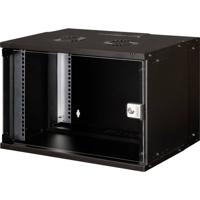 Digitus DN-49203 19inch-wandkast (b x h x d) 540 x 370 x 400 mm 7 HE Zwart, Zwart (RAL 9005)