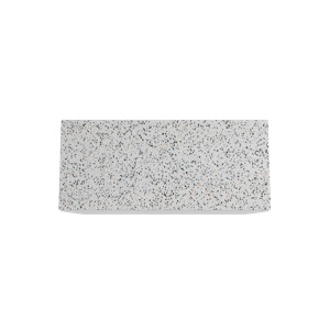 Storke Edge staand badmeubel 120 x 52 cm mat wit met Tavola enkel of dubbel wastafelblad in mat wit/zwart terrazzo