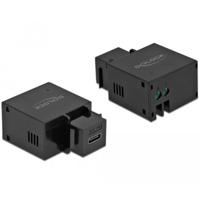 USB C naar 2-pins aansluitblok keystone