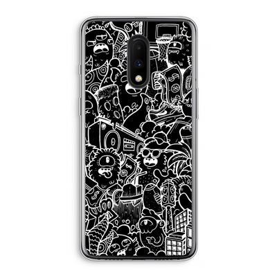 Vexx Black City : OnePlus 7 Transparant Hoesje
