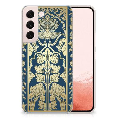 Samsung Galaxy S22 | TPU Case | Beige Flowers