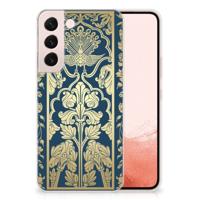 Samsung Galaxy S22 | TPU Case | Beige Flowers