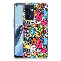 OPPO Reno 7 5G | Find X5 Lite Silicone Back Cover Punk Rock