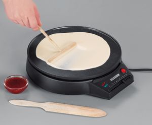 Severin CM 2198 crepe maker 1 crêpe(s) 1000 W Zwart