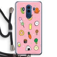 Happy bento friends: Huawei Mate 10 Pro Transparant Hoesje met koord