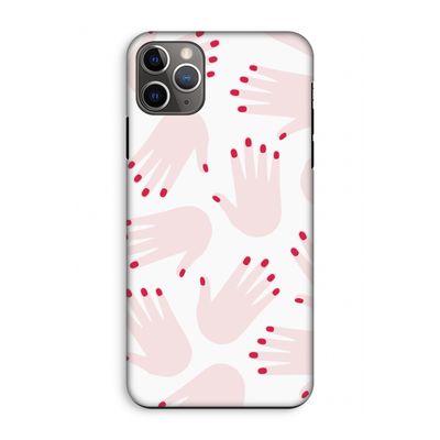 Hands pink: iPhone 11 Pro Max Tough Case