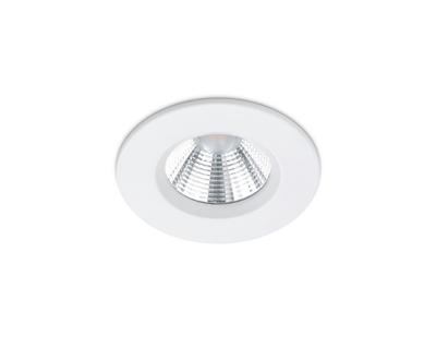 Trio Badkamer inbouwspotZagros met led rond wit - 650710131