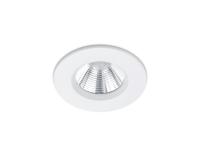 Trio Badkamer inbouwspotZagros met led rond wit - 650710131