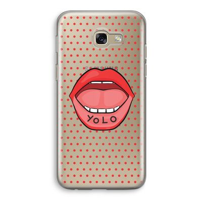 Yolo Denise: Samsung Galaxy A5 (2017) Transparant Hoesje