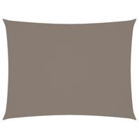 Zonnescherm rechthoekig 5x7 m oxford stof taupe