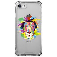 iPhone SE 2022/2020 | iPhone 8/7 Stevig Bumper Hoesje Lion Color