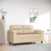 Tweezitsbank 120 cm microvezelstof crme