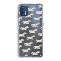 Ponys: Motorola Moto G9 Plus Transparant Hoesje